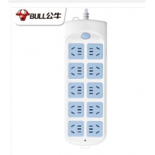 公牛（BULL）新國標(biāo)插座 插線板/插排/ 10孔